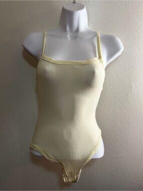 SKIMS Bone Mesh  Cami  Scoop Neck Bodysuit
